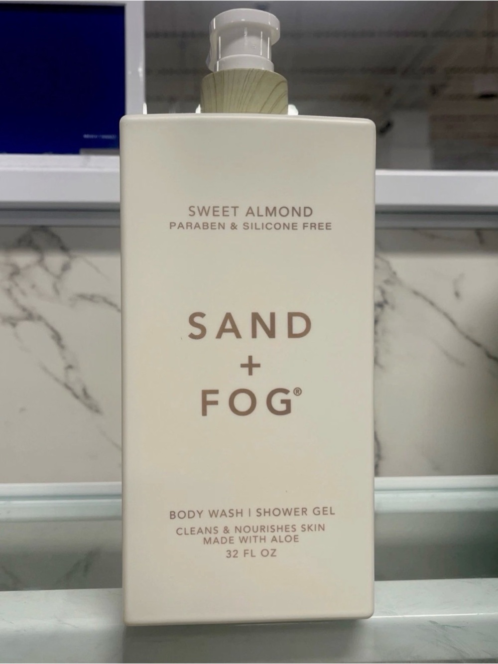 Sand + Fog Sweet Almond Body Wash — Cream